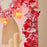 2m 10 Lights Romantic Ribbon String Light for Christmas Party Battery Operated Ambient Lamp - Heart - 3
