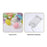 2m 10 Lights Romantic Ribbon String Light for Christmas Party Battery Operated Ambient Lamp - Heart - 4
