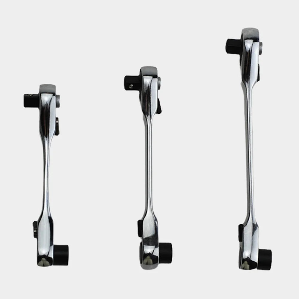 Mini 1 / 4 Inch Dual-Direction Ratchet Wrench 72-Tooth Portable Industrial Ratchet Wrench - 99mm - 5