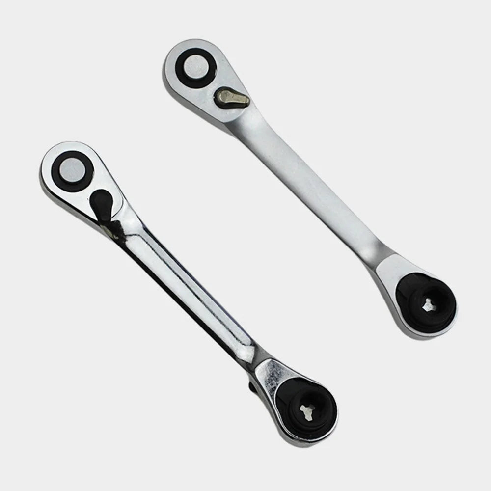 Mini 1 / 4 Inch Dual-Direction Ratchet Wrench 72-Tooth Portable Industrial Ratchet Wrench - 99mm - 6