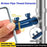 Multifunctional Faucet Valve Screw Extractor Set 1 / 2 3 / 4 1 Inch Universal Broken Bolt Remover Tool - 2