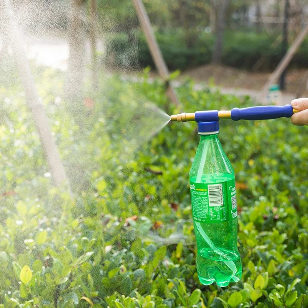 Adjustable Spray Nozzle for Beverage Bottles Push-Pull Design Sprayer Misting Watering Tool - 4
