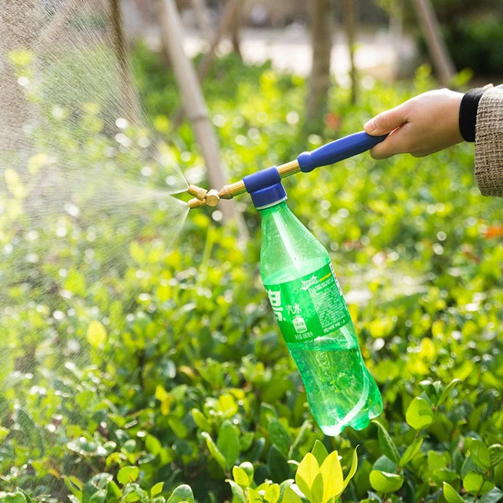 Adjustable Spray Nozzle for Beverage Bottles Push-Pull Design Sprayer Misting Watering Tool - 5