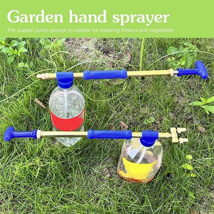 Dual Head Push Pull Sprayer for Beverage Bottles  /  Soda Bottles Watering Can Spray Rod For Gardening - 2
