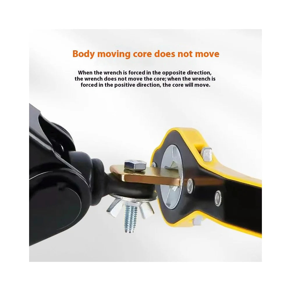 Car Jack Wrench Set with Ratchet Handle For Tire Change Cross Design Wrench with Adapter - 3
