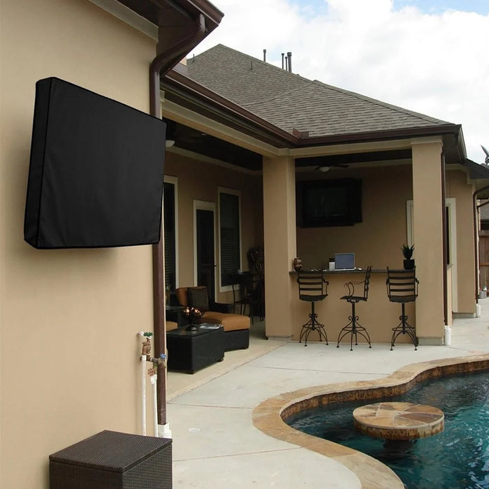 Outdoor TV Waterproof Dust-proof Cover Television Protective Cover for 55-58 inch TV - 2