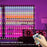 LED Curtain String Lights 3m x 3m 15 Strings 450 LEDs RGBIC Multi-Color Adjustable WiFi BLE App Control - 4
