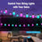 S14 Bluetooth-Compatible Smart Outdoor String Lights 12M 20 Bulbs RGBIC LED App and Voice Control - 4