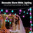 Outdoor Smart WiFi String Lights 12M 20 Bulbs IP65 Waterproof RGBIC WiFi BLE App Remote Control - 2