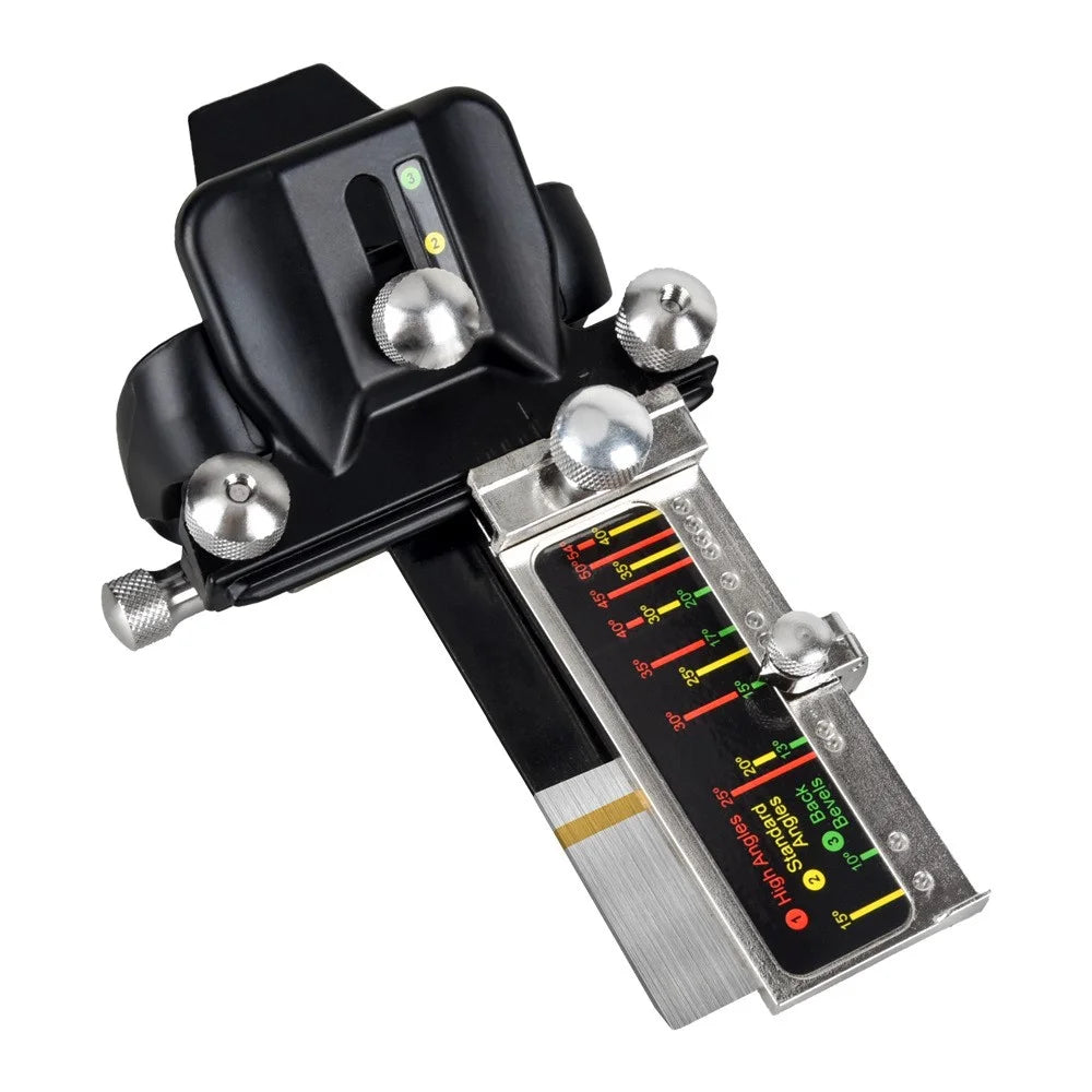 Adjustable Sharpener Woodworking Fixed Angle Chisel Sharpening System Manual Honing Guide - 1