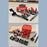4Pcs Size L Furniture Mover Heavy Duty Metal Base 360 Degree Rotating Wheels for Bed Sofa Universal Moving Tool - Red+Black - 7