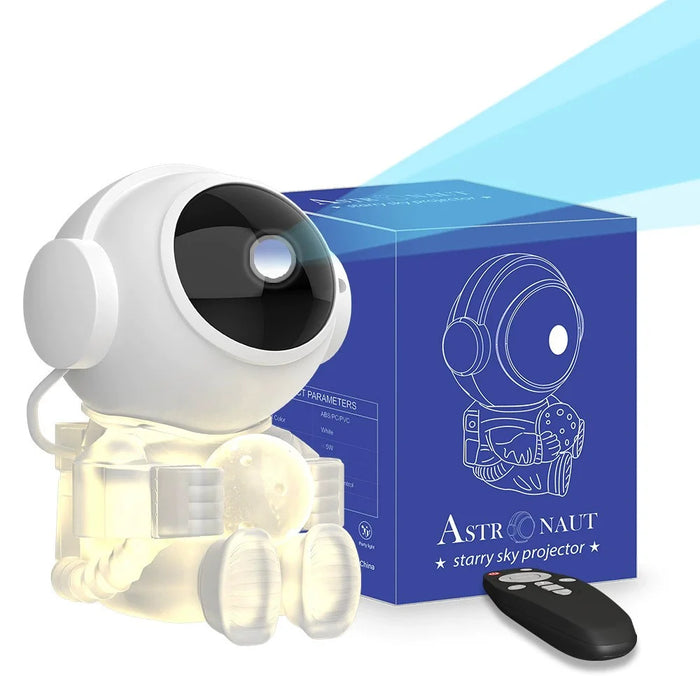 WD026 Astronaut Shape Star Projector Night Light LED Galaxy Nebula Ambient Lamp with Remote Control - 1