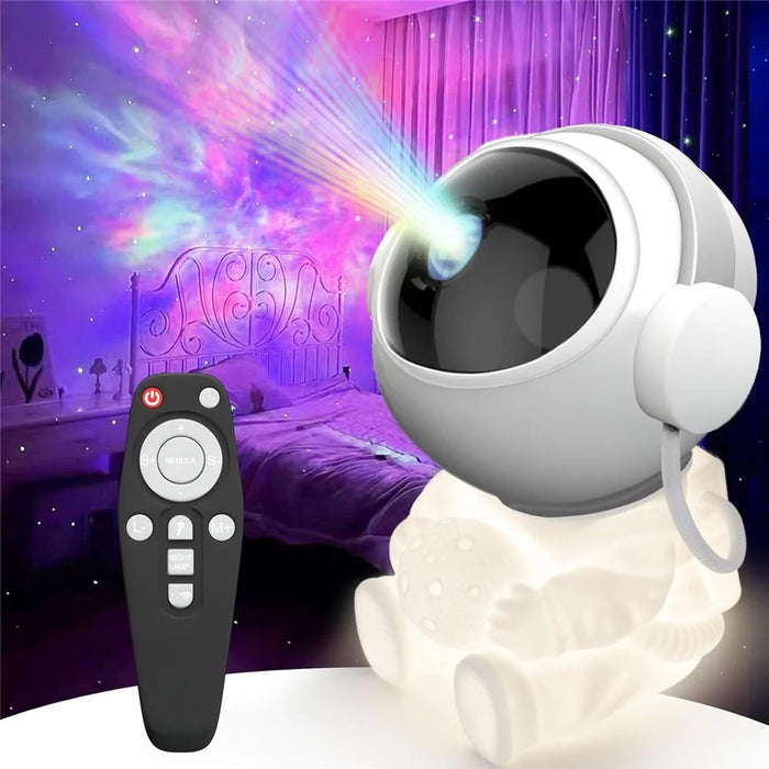 WD026 Astronaut Shape Star Projector Night Light LED Galaxy Nebula Ambient Lamp with Remote Control - 6