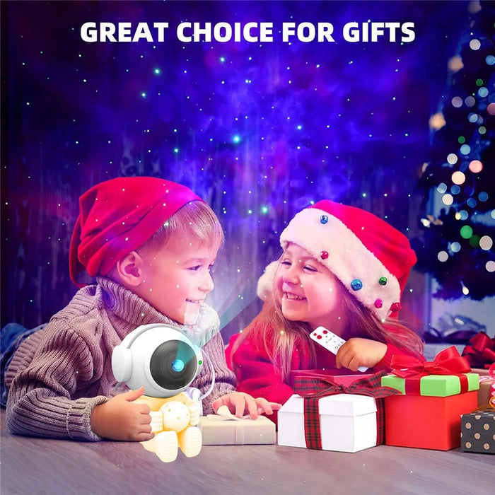 WD026 Astronaut Shape Star Projector Night Light LED Galaxy Nebula Ambient Lamp with Remote Control - 7