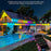WY021 30m 60-LED Smart Outdoor Eaves Light Waterproof App Control Light String RGB Ambiance Lamp - US Plug - 4