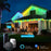WY021 30m 60-LED Smart Outdoor Eaves Light Waterproof App Control Light String RGB Ambiance Lamp - US Plug - 6