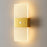 ASW001 / ASW002 Electroplated LED Motion Sensor Magnetic Wall Lamp Touch Control Long Strip Bedside Wall Light - Rectangular  /  Gold - 2