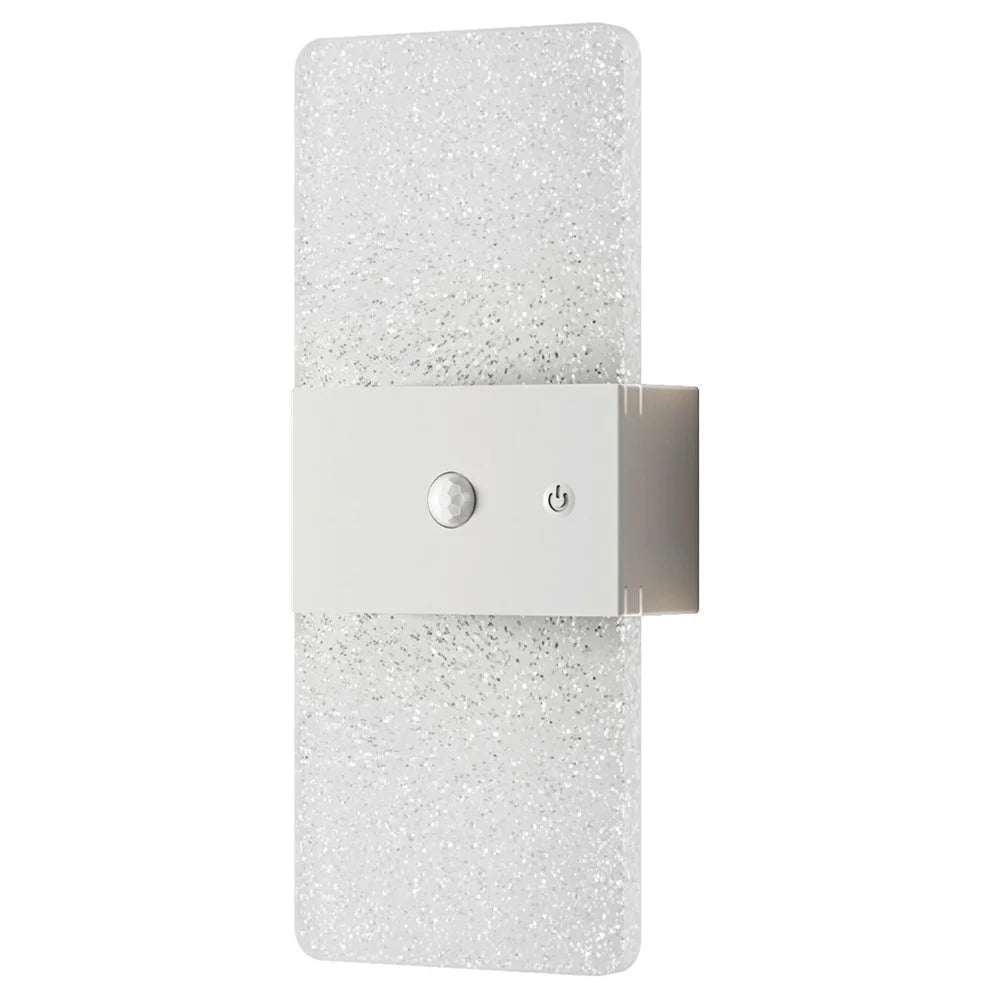 ASW001 / ASW002 Standard Version LED Motion Sensor Magnetic Wall Lamp Touch Control Long Strip Bedside Wall Light - Rectangular  /  White - 1