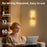 ASW003  /  ASW004 Electroplated Magnetic Wall Lamp Motion Sensor Rechargeable Long Strip Bedside Wall Light - Rectangular  /  Gold - 3