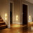ASW003  /  ASW004 Water Transfer Wood Grain Magnetic Wall Lamp Motion Sensor Long Strip Bedside Wall Light - Rectangular  /  Wood Grain - 7
