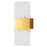 ASW005  /  ASW006 Electroplated Magnetic Wall Light LED Motion Sensor Cordless Touch Control Wall Lamp - Rectangular  /  Gold - 1