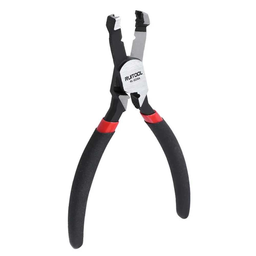 Multifunctional Screw Extractor Pliers High-Hardness Steel Wire Stripper with Anti-Slip Handle for Rusty Stripped Screws - RL-9226A  /  Black - 1