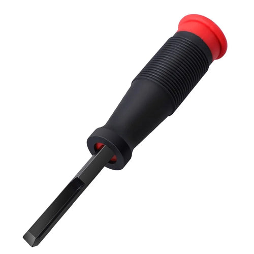 Chrome Vanadium Steel Right Angle Wood Chisel 90° Hinge Mortise Carving Grooving Tool for Woodworking - 8mm  /  Red - 1