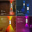YSJ-008A 2Pcs RGB Night Light Smart Motion Sensor 4-level Brightness Magnetic Wall Light for Hallway - White - 6