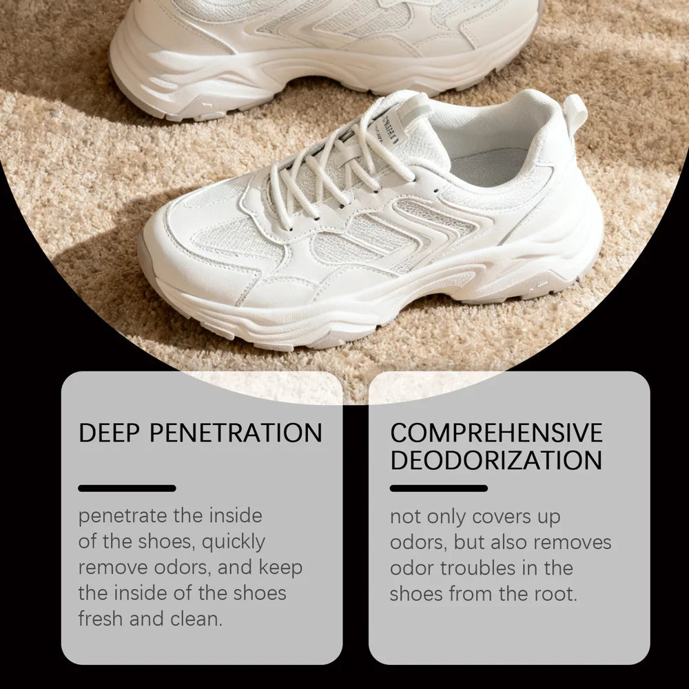 JUE-FISH 2Pcs Portable Shoe Deodorizer Capsules Fresh Scent Deep Odor Eliminator - 2Pcs - 3
