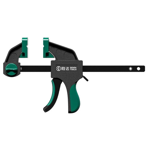 SENDA TOOLS 6 Inch Woodworking Clamp F-Type Heavy Duty Dual-Direction Adjustable Trigger Quick Release Clamp - 1
