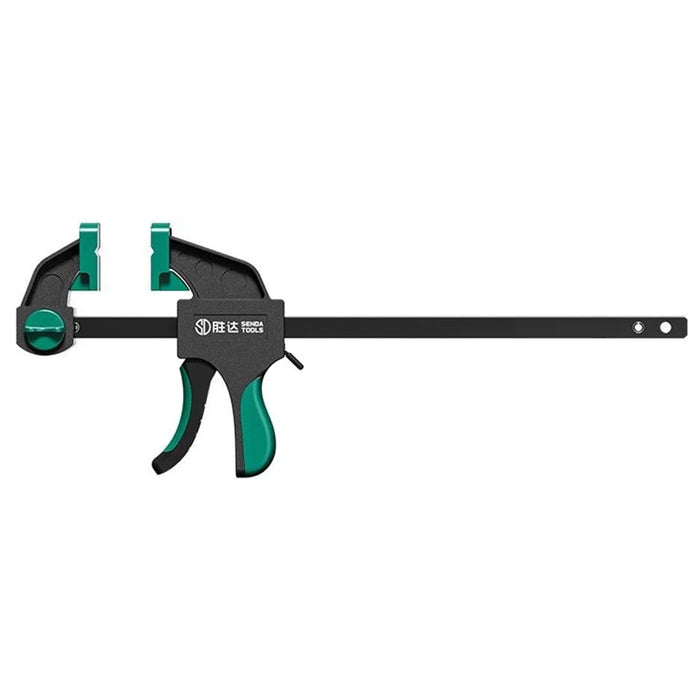 SENDA TOOLS 12 Inch Woodworking Clamp F-Type Heavy Duty Dual-Direction Adjustable Trigger Quick Release Clamp - 1