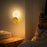 TWL004 Indoor Acrylic Motion Sensor Magnetic Wall Light Hill Texture Rechargeable Touch Control LED Stair Lamp - Gold - 7