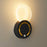 TWL005 LED Wireless Touch Control Acrylic Wall Light USB Rechargeable Magnetic Motion Sensor Night Light - 1W Crystal Style/Black - 2
