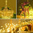 5m 50-LED USB Powered Copper Wire String Lights Remote Control 8 Modes Timer Fairy Lamp for Christmas Party Home Decoration - Warm White - 5