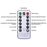 5m 50-LED USB Powered Copper Wire String Lights Remote Control 8 Modes Timer Fairy Lamp for Christmas Party Home Decoration - Warm White - 6