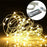 10m 100-LED USB Powered Copper Wire String Lights Remote Control 8 Modes Timer Fairy Lamp for Christmas Party Home Decoration - Warm White - 1