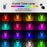 RS-ZSTD Size L Crystal Lamp 16 Color Changing RGB Night Light USB Charging Romantic LED Rose Shape Diamond Texture Table Lamp with Touch APP Remote Control - 4