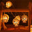 1.5m 10-LED Halloween String Light Painted Skull Warm White Party Decoration, 2A Continuous On - 5