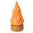 HZ-K03 LED Flame Lamp 2000K Warm Light Dimmable Rechargeable for Camping Outdoor Decor - 1