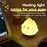 HZ-D01 Cute Flame Shape LED Night Light Rechargeable Silicone Bedside Lamp Stepless Dimming 2 Modes - Style A - 4