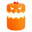 Halloween Pumpkin Lantern Retractable LED Night Light 1800mAh Type-C Rechargeable - Orange - 1