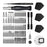 JAKEMY JM-8186 Multifunction Precision Screwdriver Set Portable Repair Tool Kit for Watches, Cameras - Yellow - 3