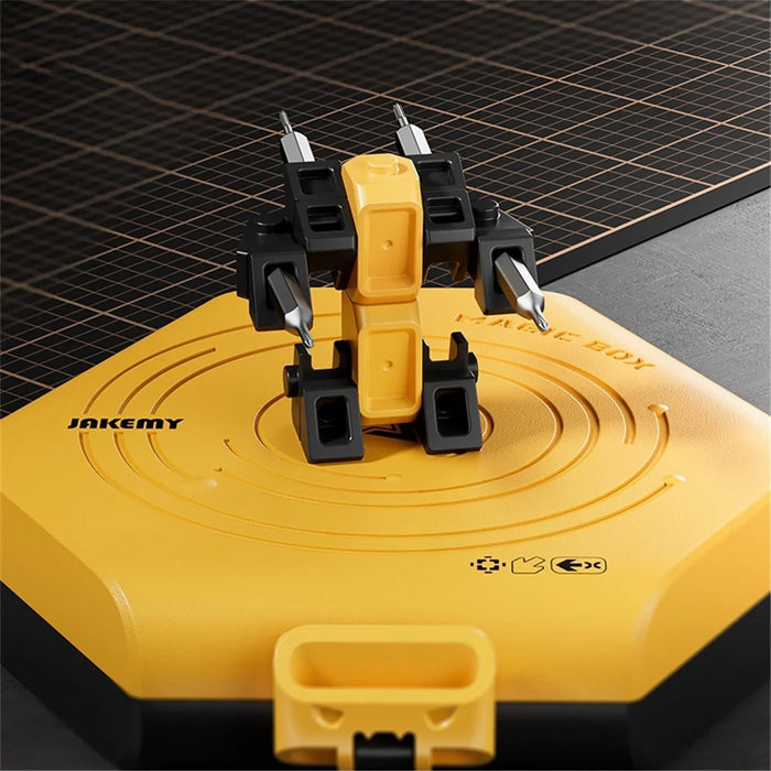 JAKEMY JM-8185 Multifunction Screwdriver Bit Set for Glass, Cellphones Portable Assembly Repair Tools - 5