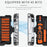JAKEMY JM-6124 Portable Screwdriver Combo Set with 45 Bits Household Multifunction Repair Tool Kit - 3