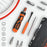 JAKEMY JM-6124 Portable Screwdriver Combo Set with 45 Bits Household Multifunction Repair Tool Kit - 4