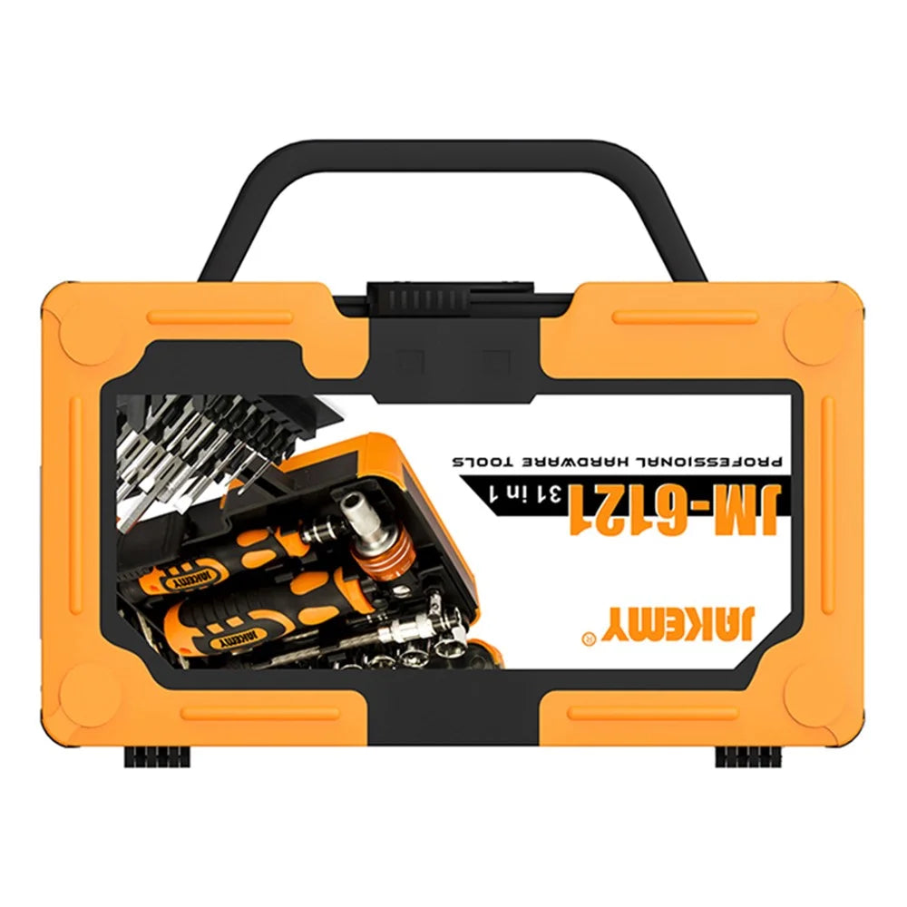JAKEMY JM-6121 33-in-1 Household Screwdriver Set Portable Repair Tool Bits for TVs, Computers - 2