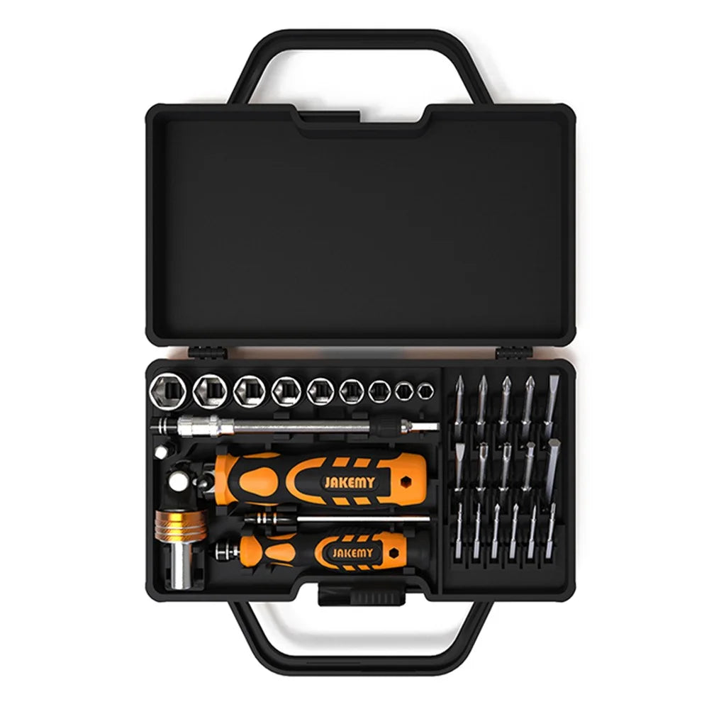 JAKEMY JM-6121 33-in-1 Household Screwdriver Set Portable Repair Tool Bits for TVs, Computers - 5