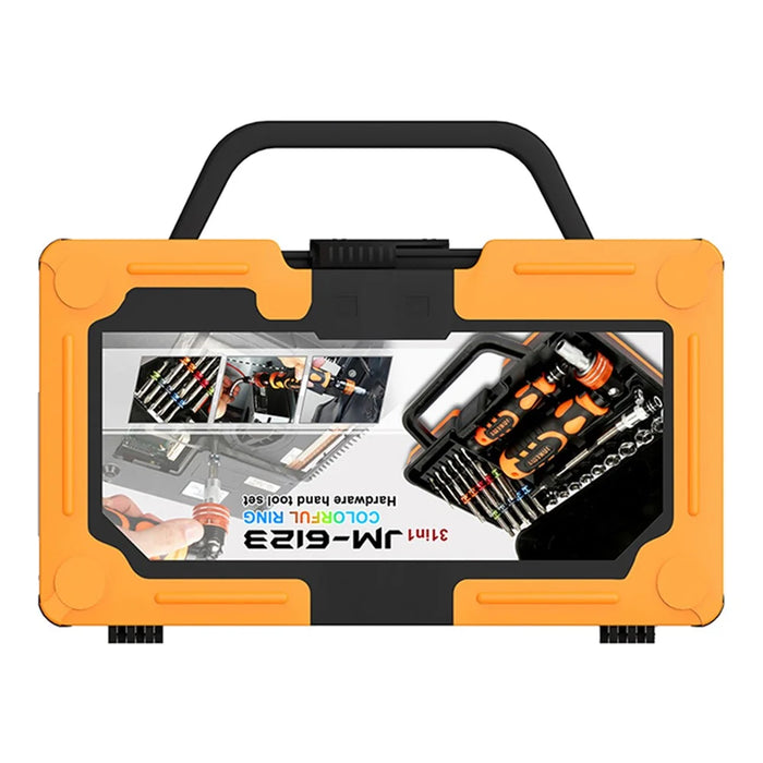 JAKEMY JM-6123 31-in-1 Multifunction Hardware Hand Tool Set Portable Screwdriver Bits for TVs, Computers - 2