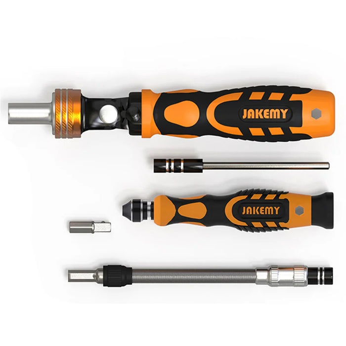 JAKEMY JM-6123 31-in-1 Multifunction Hardware Hand Tool Set Portable Screwdriver Bits for TVs, Computers - 3