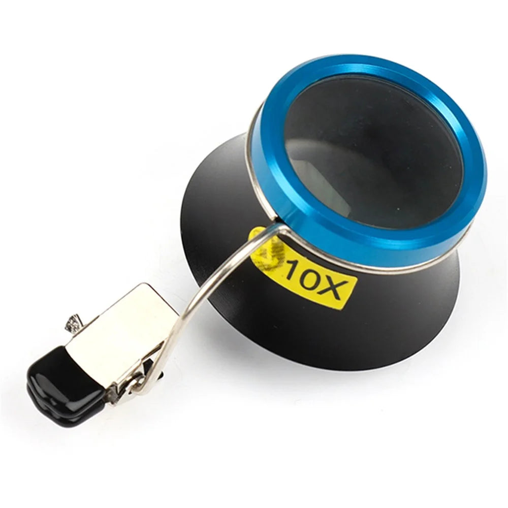 Watch Repair Tools Jewelry Identify Watch Repair Magnifiers Metal 10X Magnification Glass - 5